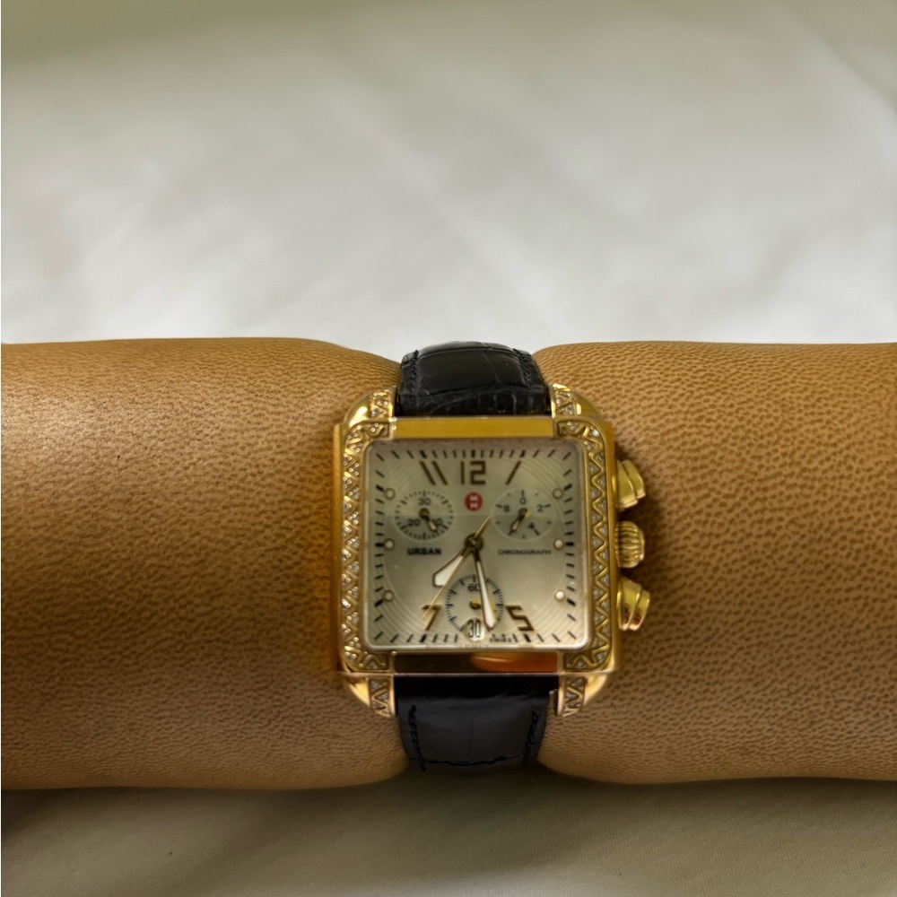 Michele Urban Watch, 39mm (Includes 3 Straps!)